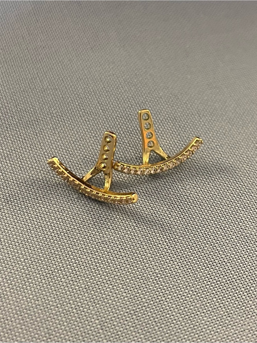 Gold Tone Ear Jackets